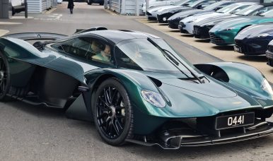 La chevauchée de la Valkyrie Aston Martin