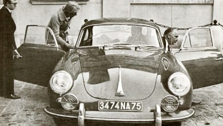 Porsche 356S et Pompidou